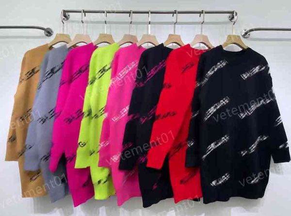 luxury women sweater autumn winter street letter print pullover crewneck sweater fashion brand designer womens sweaters 0912, White;black
luxury women sweater autumn winter street letter print pullover crewneck sweater fashion brand designer womens sweaters 0912, White;black