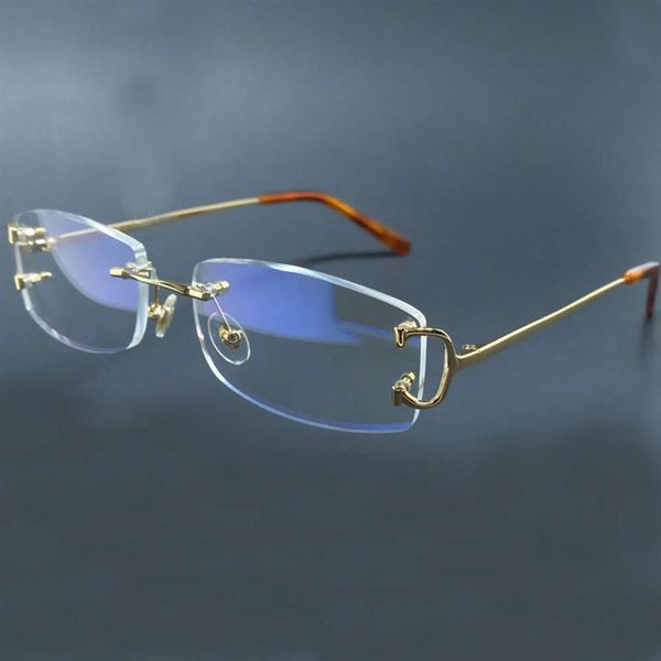 vintage randloze clear bril mannen carter brilmonturen voor vullen prcription fashion brillen vrouwen luxe eyewear frame208h, White;black
vintage randloze clear bril mannen carter brilmonturen voor vullen prcription fashion brillen vrouwen luxe eyewear frame208h, White;black