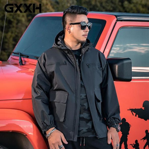 men's jackets gxxh plus size 5xl 6xl 7xl jacket men autumn winter hooded men's casual outerwear zipper pocket coat man, Black;brown
men's jackets gxxh plus size 5xl 6xl 7xl jacket men autumn winter hooded men's casual outerwear zipper pocket coat man, Black;brown