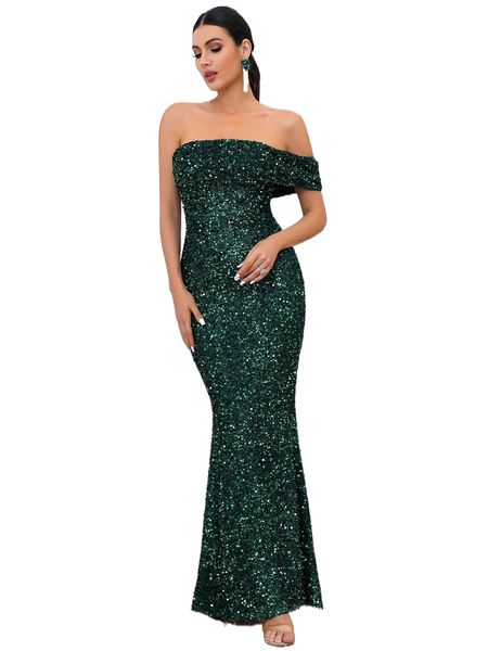 love&lemonade off shoulder zip back sequin formal dress h5kv#, Black;gray
love&lemonade off shoulder zip back sequin formal dress h5kv#, Black;gray