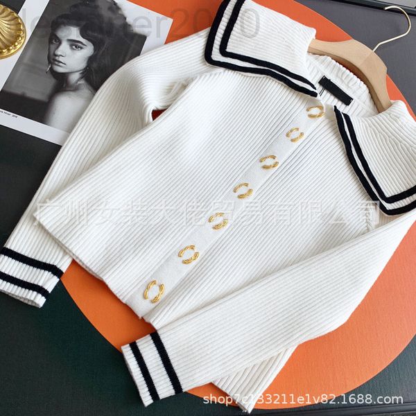 women's knits & tees designer 2021 early autumn small fragrance big lapel sweater coat loose stripe wool knitted cardigan fqji, White
women's knits & tees designer 2021 early autumn small fragrance big lapel sweater coat loose stripe wool knitted cardigan fqji, White