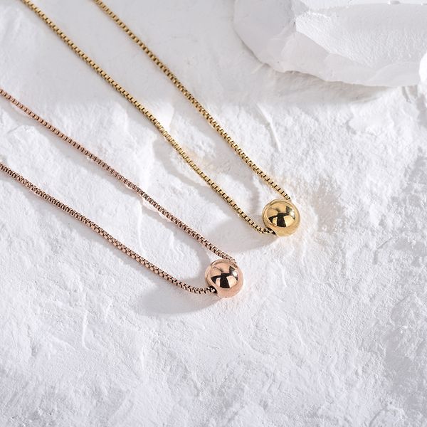 ol fashion bead pendant necklaces 18k gold stainless steel choker box chain necklace jewelry for women party jewelry, Silver
ol fashion bead pendant necklaces 18k gold stainless steel choker box chain necklace jewelry for women party jewelry, Silver