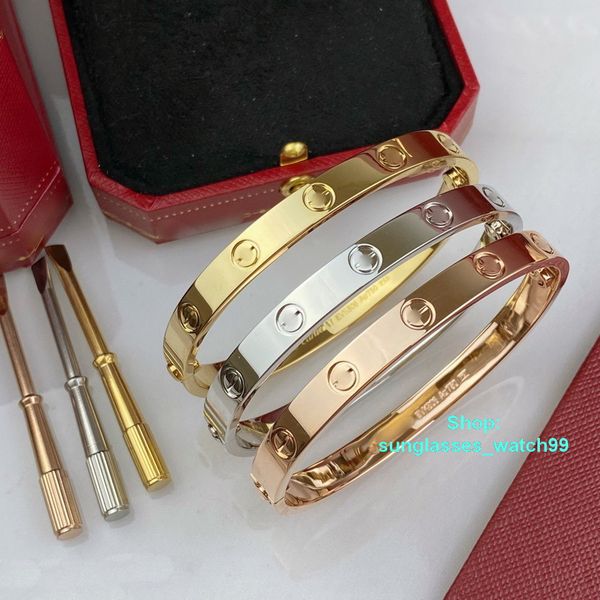 love series bracelet bangle real gold 18 k plating never fade 16-19 size with counter box official replica highest quality luxury brand for, Black
love series bracelet bangle real gold 18 k plating never fade 16-19 size with counter box official replica highest quality luxury brand for, Black