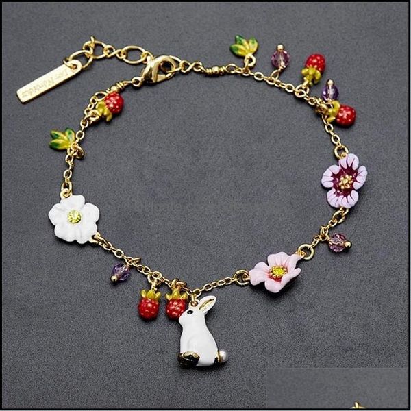 charm bracelets jewelry european and american fashion enamel color glaze flower stberry mti pendant bracelet magic valentines day gift gir d, Golden;silver
charm bracelets jewelry european and american fashion enamel color glaze flower stberry mti pendant bracelet magic valentines day gift gir d, Golden;silver