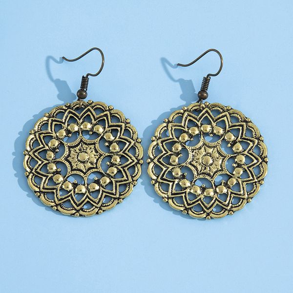 earrings jewelry fashion hollowed out carved geometric circular simple versatile women's, Golden;silver
earrings jewelry fashion hollowed out carved geometric circular simple versatile women's, Golden;silver