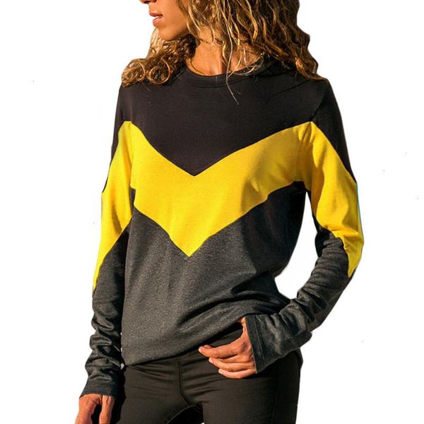 women hoodies sweatshirts autumn color patchwork long sleeve o-neck pullover casual loose cotton harajuku, White
women hoodies sweatshirts autumn color patchwork long sleeve o-neck pullover casual loose cotton harajuku, White