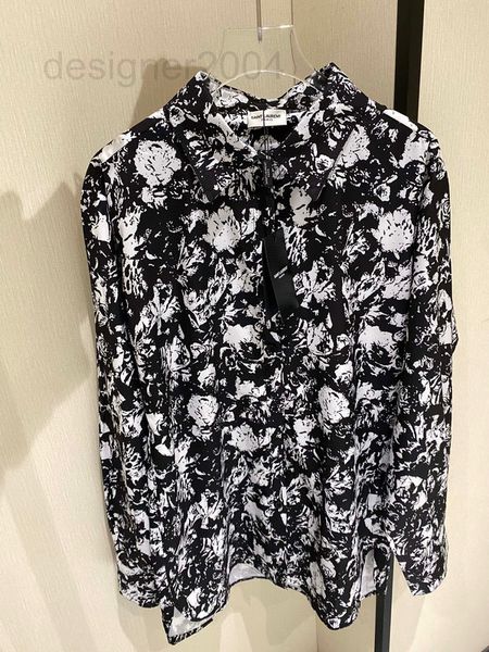 women's knits & tees designer s1p spring new black and white rose print shirt temperament yuppie style long sleeve wcgj
women's knits & tees designer s1p spring new black and white rose print shirt temperament yuppie style long sleeve wcgj