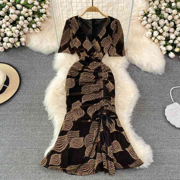 casual dresses commuting temperament feminine hip wrapped fishtail dress fashion v-neck waist closed bright silk split summer jwqk, Black;gray
casual dresses commuting temperament feminine hip wrapped fishtail dress fashion v-neck waist closed bright silk split summer jwqk, Black;gray