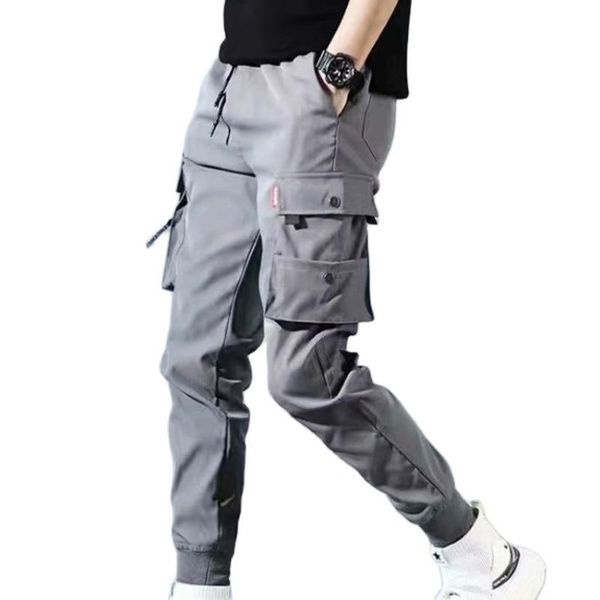spring summer men's drawstring pants tie feet overalls harajuku thin anklelength cargo trousers sportswear boys joggers male l220816, Black
spring summer men's drawstring pants tie feet overalls harajuku thin anklelength cargo trousers sportswear boys joggers male l220816, Black