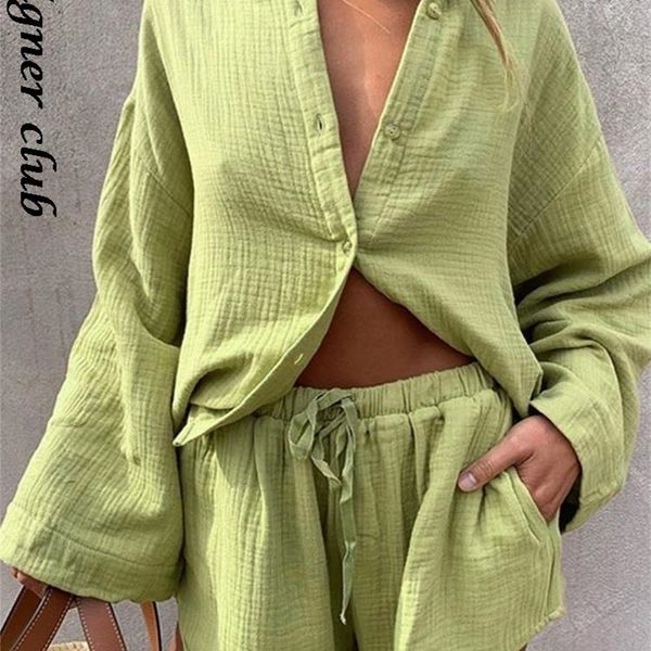 women casual tracksuit shorts set summer long sleeve shirt and mini drawstring shorts suit lounge wear two piece set 220712, Gray
women casual tracksuit shorts set summer long sleeve shirt and mini drawstring shorts suit lounge wear two piece set 220712, Gray