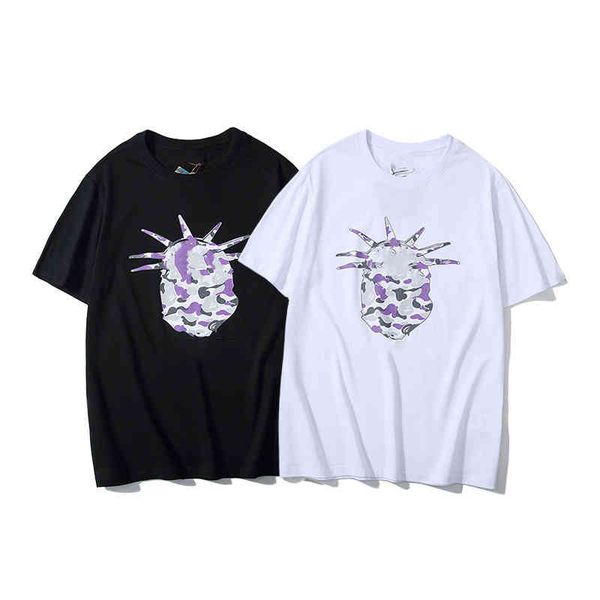 men's t shirts fashion new york purple camo co summer ape couple short sleeve tshirt casual clothing round neck cotton tshirts for men, White;black
men's t shirts fashion new york purple camo co summer ape couple short sleeve tshirt casual clothing round neck cotton tshirts for men, White;black
