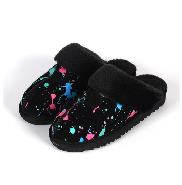 2022 sell classic design style graffiti home keep warm slippers goat skin sheepskin snow slippers man women slippers eu35-45, Black
2022 sell classic design style graffiti home keep warm slippers goat skin sheepskin snow slippers man women slippers eu35-45, Black