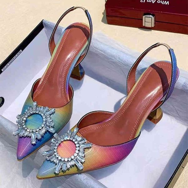 dress shoes net red pointed sandals women's spring gradient color baotou thin heel high heels sun buckle western style single shoes j0m, Black
dress shoes net red pointed sandals women's spring gradient color baotou thin heel high heels sun buckle western style single shoes j0m, Black