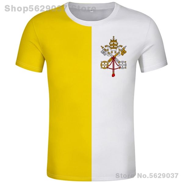 vatican city state t shirt diy custom made name number vat t-shirt nation flag va latin red country text po clothes 220702, White;black
vatican city state t shirt diy custom made name number vat t-shirt nation flag va latin red country text po clothes 220702, White;black