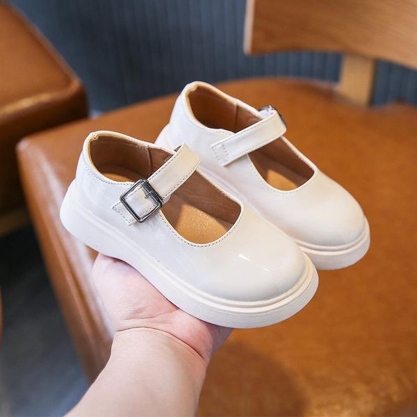 flat shoes kids princess leather 2022 autumn girls sweet flats fashion children' single black white g106, Black;grey
flat shoes kids princess leather 2022 autumn girls sweet flats fashion children' single black white g106, Black;grey