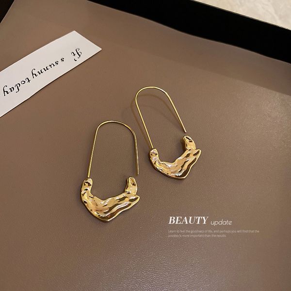 korean ins cold style geometric ear hook earrings niche metal design earrings simple grace personality eardrop for women, Golden
korean ins cold style geometric ear hook earrings niche metal design earrings simple grace personality eardrop for women, Golden