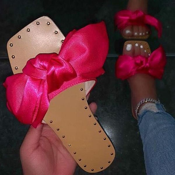 slippers rimocy 2022 rivet satin bow flat women summer casual square toe non slip sandals woman outdoor plus size 43 slides lady, Black
slippers rimocy 2022 rivet satin bow flat women summer casual square toe non slip sandals woman outdoor plus size 43 slides lady, Black