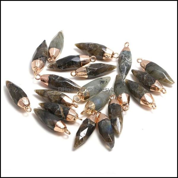 charms jewelry findings components natural stone pendants reiki heal cone shape flash labradorite pendum crystal fo dh6kq, Bronze;silver
charms jewelry findings components natural stone pendants reiki heal cone shape flash labradorite pendum crystal fo dh6kq, Bronze;silver