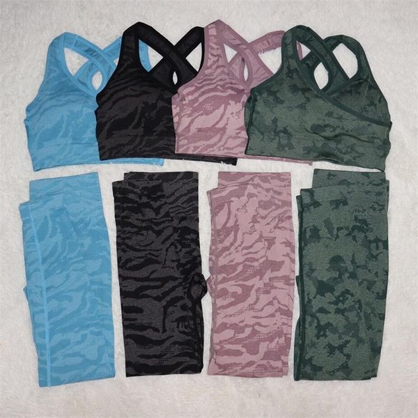 women gym set yoga seamless tiger pattern camouflage /pants fitness sports bra high waist leggings fitness suit workout suit 220507, Gray
women gym set yoga seamless tiger pattern camouflage /pants fitness sports bra high waist leggings fitness suit workout suit 220507, Gray