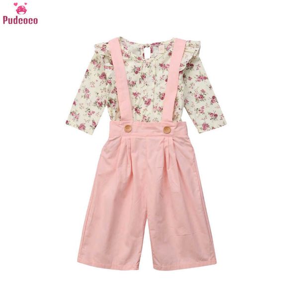 2pcs toddler kids baby set girl winter clothes floral pants overall outfits sweet, White
2pcs toddler kids baby set girl winter clothes floral pants overall outfits sweet, White
