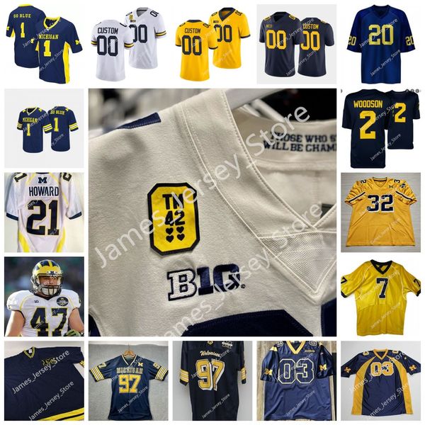 ncaa michigan wolverines football jersey daxton hill andrel anthony andrew vastardis daylen baldwin aidan hutchinson david ojabo 9 j.j. mcca, Black
ncaa michigan wolverines football jersey daxton hill andrel anthony andrew vastardis daylen baldwin aidan hutchinson david ojabo 9 j.j. mcca, Black