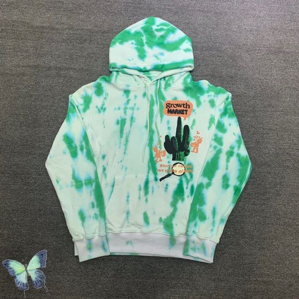 2022ss tie dye hoodies sweatshirts men women, Black;brown