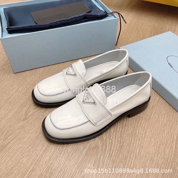 dress shoes spring and summer lofook shoes with open edge pearl cowhide low heel triangular buckle british women's small leather, Black
dress shoes spring and summer lofook shoes with open edge pearl cowhide low heel triangular buckle british women's small leather, Black