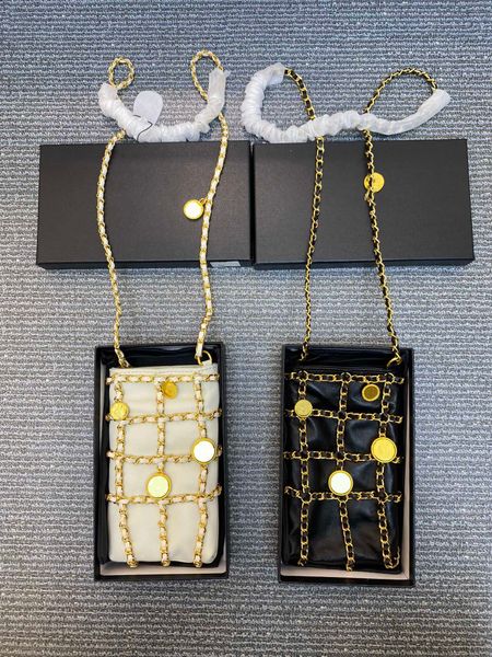 2022 leather chain mini mobile wallet designer bags tweed classic woven lattice metal plate chain luxury women's french street trend me
2022 leather chain mini mobile wallet designer bags tweed classic woven lattice metal plate chain luxury women's french street trend me