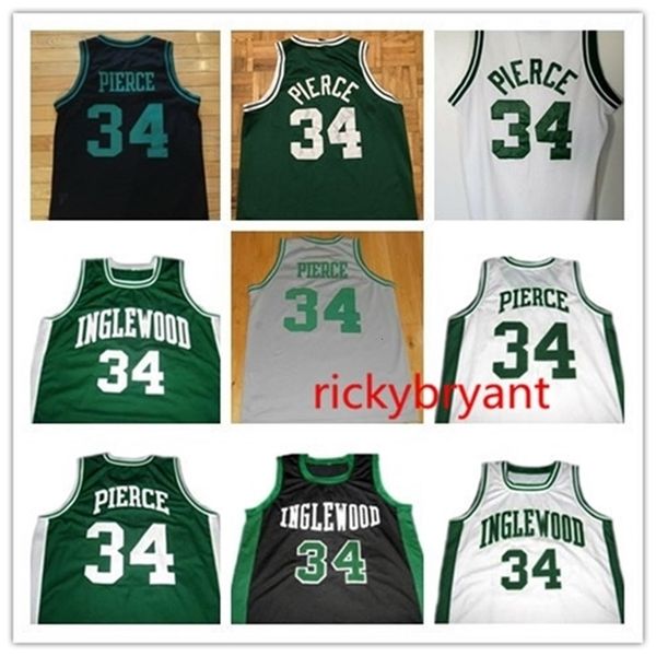 nc01 college inglewood high school basketball jersey paul 34 pierce jersey throwback green stitched embroidery custom made big size s-5xl, Black
nc01 college inglewood high school basketball jersey paul 34 pierce jersey throwback green stitched embroidery custom made big size s-5xl, Black
