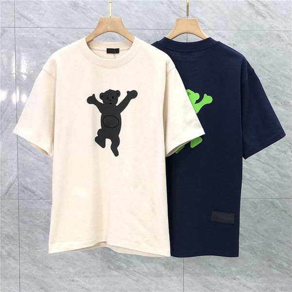 summer mens womens designers t shirts for men s fashion bear luxurys letter embroidery tshirts clothing ces short sleeved tshirt, White;black
summer mens womens designers t shirts for men s fashion bear luxurys letter embroidery tshirts clothing ces short sleeved tshirt, White;black