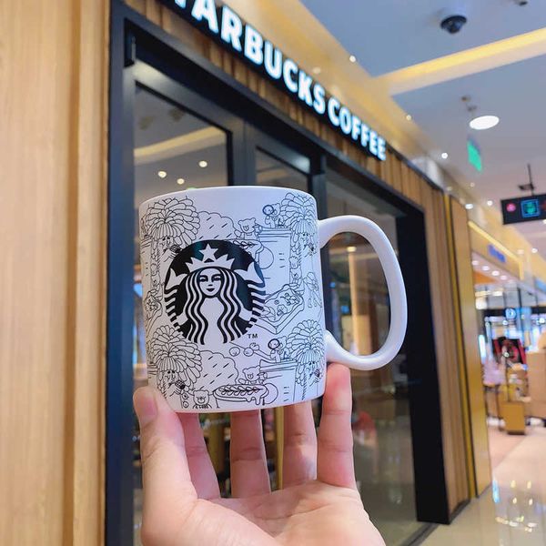 starbucks ceramic cup 2020 environmental protection publicity season simple line coffee mug bear graffiti water cup
starbucks ceramic cup 2020 environmental protection publicity season simple line coffee mug bear graffiti water cup