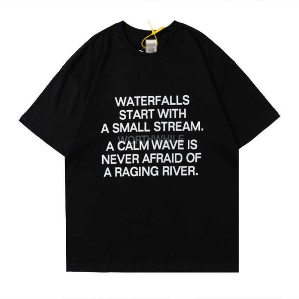 men's t-shirts high street tide brand far arch letter quotation printed short sleeve minority couple men's and women's t-shir, White;black
men's t-shirts high street tide brand far arch letter quotation printed short sleeve minority couple men's and women's t-shir, White;black