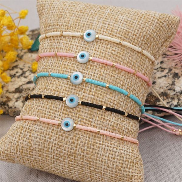 fashion charm weave beaded strands bracelet evil eye bracelet designer jewelry woman party south american handmade white pink blue black bra 
fashion charm weave beaded strands bracelet evil eye bracelet designer jewelry woman party south american handmade white pink blue black bra