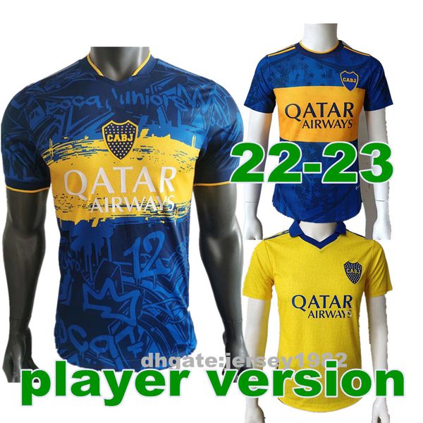 player version 22 23 boca juniors de rossi soccer jersey home blue yellow men tevez maradona abila camisa futebol football shirt 2022, Black;yellow
player version 22 23 boca juniors de rossi soccer jersey home blue yellow men tevez maradona abila camisa futebol football shirt 2022, Black;yellow