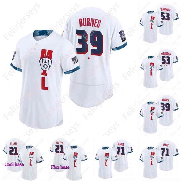 39 corbin burnes milwaukee 2021 all-star game jersey 71 josh hader woodruff avisail garcia luis urias christian yelich jackie bradley jr., Black
39 corbin burnes milwaukee 2021 all-star game jersey 71 josh hader woodruff avisail garcia luis urias christian yelich jackie bradley jr., Black