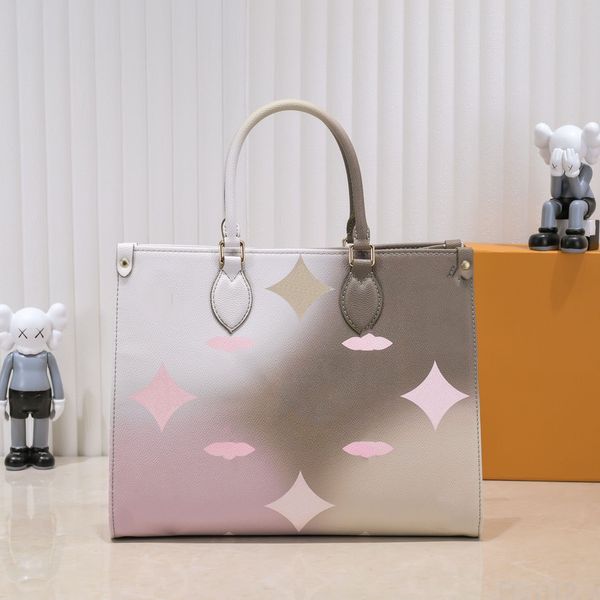 rainbow gradient tote bag onthego premium grain leather classic pink embossed letters and stars hardware outdoor shopping bag luxury designe
rainbow gradient tote bag onthego premium grain leather classic pink embossed letters and stars hardware outdoor shopping bag luxury designe