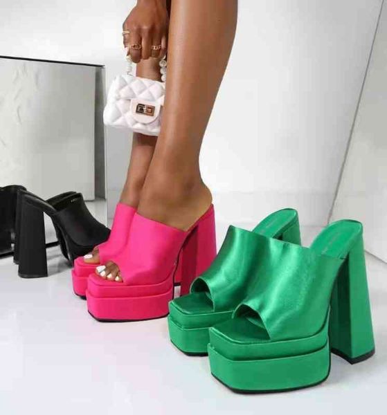 slippers summer super high heel double waterproof platform thick back empty square head large size sandals for women jkkn, Black
slippers summer super high heel double waterproof platform thick back empty square head large size sandals for women jkkn, Black