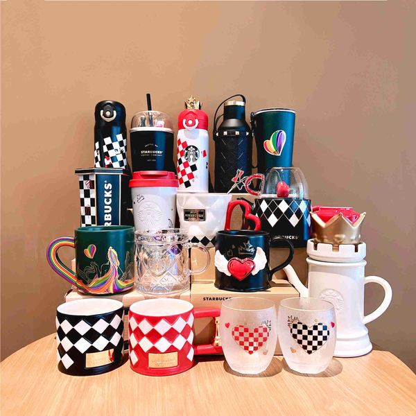 starbucks valentine's day gift 2022 love to meet rival king and queen rainbow chessboard glass mark insulated cup
starbucks valentine's day gift 2022 love to meet rival king and queen rainbow chessboard glass mark insulated cup