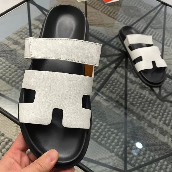 men slippers designer sandals classic beach flat summer luxury leather casual shoes men slides size 38-44, Black
men slippers designer sandals classic beach flat summer luxury leather casual shoes men slides size 38-44, Black