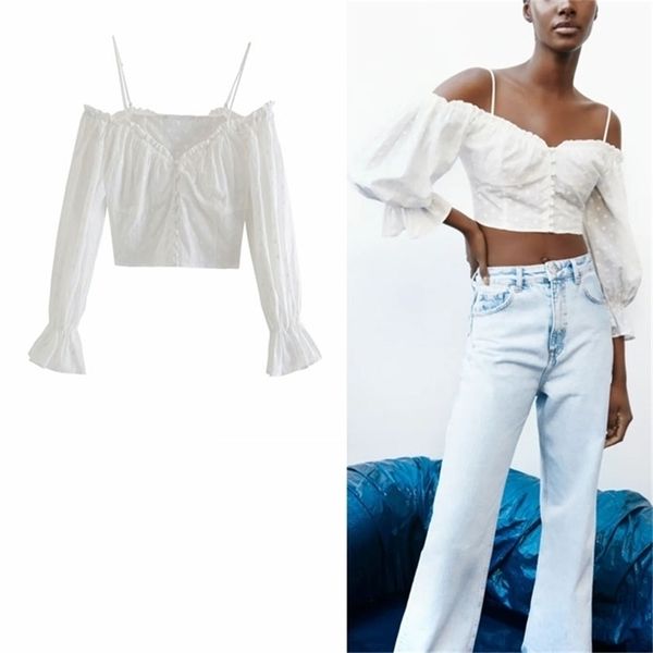 women floral embroidery cropped blouse long sleeve off shoulders summer blouses woman white embroidered shirt 210524
women floral embroidery cropped blouse long sleeve off shoulders summer blouses woman white embroidered shirt 210524