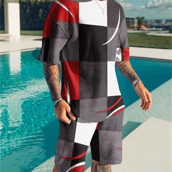 european and american summer men s trend casual beach style texture 3d digital printing t shirt shorts suit 220718, Gray
european and american summer men s trend casual beach style texture 3d digital printing t shirt shorts suit 220718, Gray