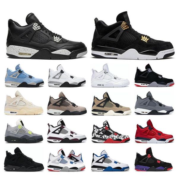 2021 basketball shoes for men women 4 4s sneakers for boys kids jumpman fire red university blue oreo royalty bred black cat sport sneakers
2021 basketball shoes for men women 4 4s sneakers for boys kids jumpman fire red university blue oreo royalty bred black cat sport sneakers