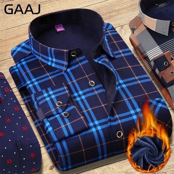 gaaj men shirt long sleeve floral formal fashion print plaid checkered casual shirts cotton social warm with fur for mens 220322, White;black
gaaj men shirt long sleeve floral formal fashion print plaid checkered casual shirts cotton social warm with fur for mens 220322, White;black