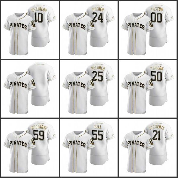 pittsburgh's pirates men women youth #24 chris archer 55 josh bell 25 gregory polanco 21 roberto clemente custom white authentic golden, Black
pittsburgh's pirates men women youth #24 chris archer 55 josh bell 25 gregory polanco 21 roberto clemente custom white authentic golden, Black