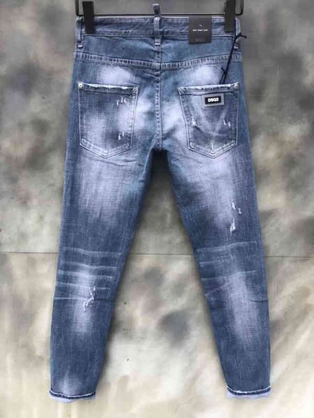 dsqsury dsq jeans mens luxury designer skinny ripped cool guy causal hole denim brand fit washed pants 2022, Blue
dsqsury dsq jeans mens luxury designer skinny ripped cool guy causal hole denim brand fit washed pants 2022, Blue