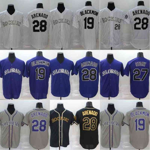 28 nolan arenado 19 charlie blackmon 27 trevor story 2020 season men/women felx cool base double stitched baseball jerseys shirt in stock, Black
28 nolan arenado 19 charlie blackmon 27 trevor story 2020 season men/women felx cool base double stitched baseball jerseys shirt in stock, Black