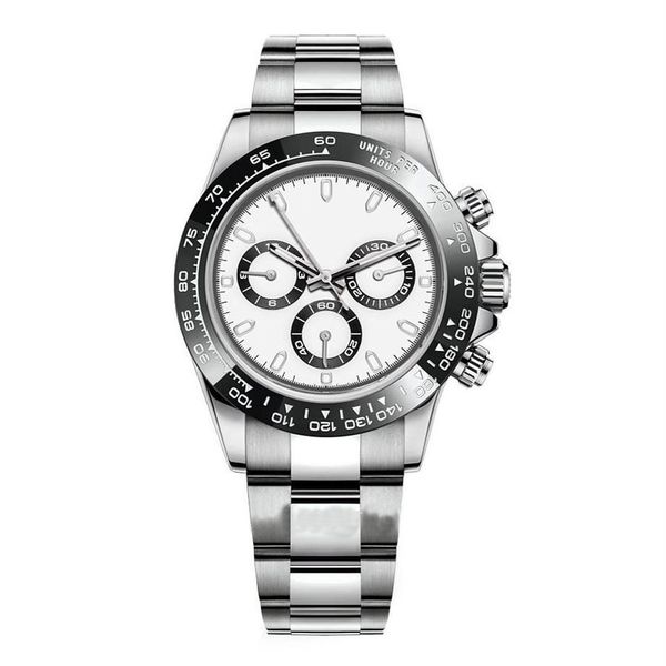 deluxe mens watch 116500ln series automatic mechanical wristwatch 40mm ceramic bezel stainless steel luminous watch fashion waterp183m, Slivery;brown
deluxe mens watch 116500ln series automatic mechanical wristwatch 40mm ceramic bezel stainless steel luminous watch fashion waterp183m, Slivery;brown