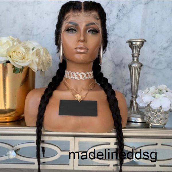 synthetic cornrow braids wig with baby hair double dutch braid lace front wig for black women wholesale afro wigs 98zq
synthetic cornrow braids wig with baby hair double dutch braid lace front wig for black women wholesale afro wigs 98zq