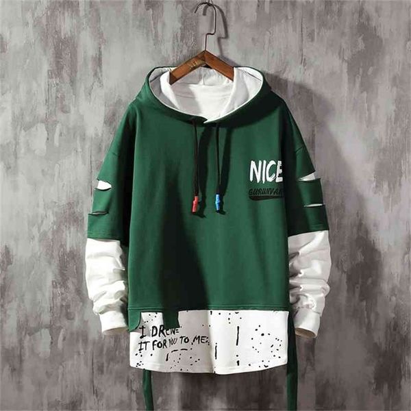 men ribben hoodies autumn male fashion hoodies mens sweatshirts solid color splice hoodies street style 210727, Black
men ribben hoodies autumn male fashion hoodies mens sweatshirts solid color splice hoodies street style 210727, Black