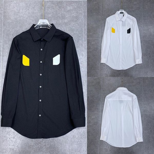 spring summer men eyes long sleeve polo tee shirts casual black white dress polos shirt mens loose asian szie, White;black
spring summer men eyes long sleeve polo tee shirts casual black white dress polos shirt mens loose asian szie, White;black